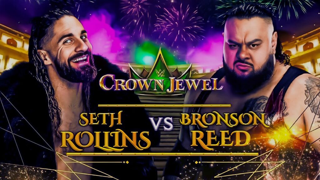 seth rollins vs bronson reed
