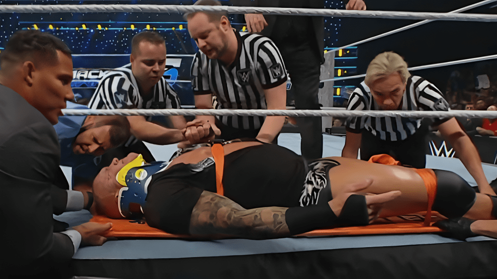 Randy Orton Stretchered Off WWE SmackDown After Kevin Owens' Banned Move