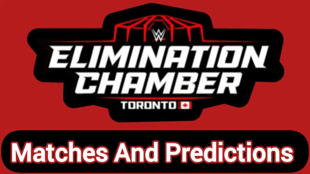 2025 Elimination Chamber